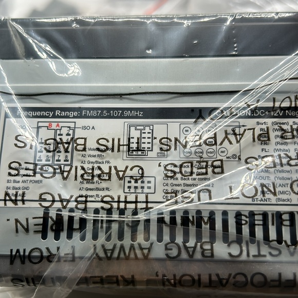 SJoyBring Upgrade Wireless Double Din Car Stereo with Apple Carplay, Android Aut - Picture 9 of 10